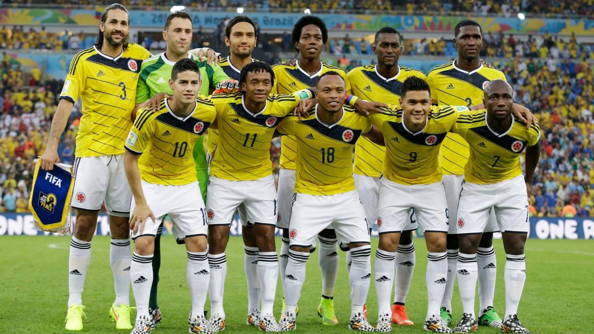 Los grupos de Colombia en la historia de los Mundiales 