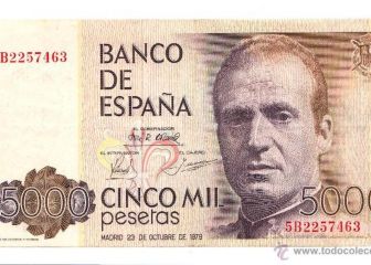 ¿Por qué se le llamaba "boniato" al billete de 5.000 pesetas en España?
