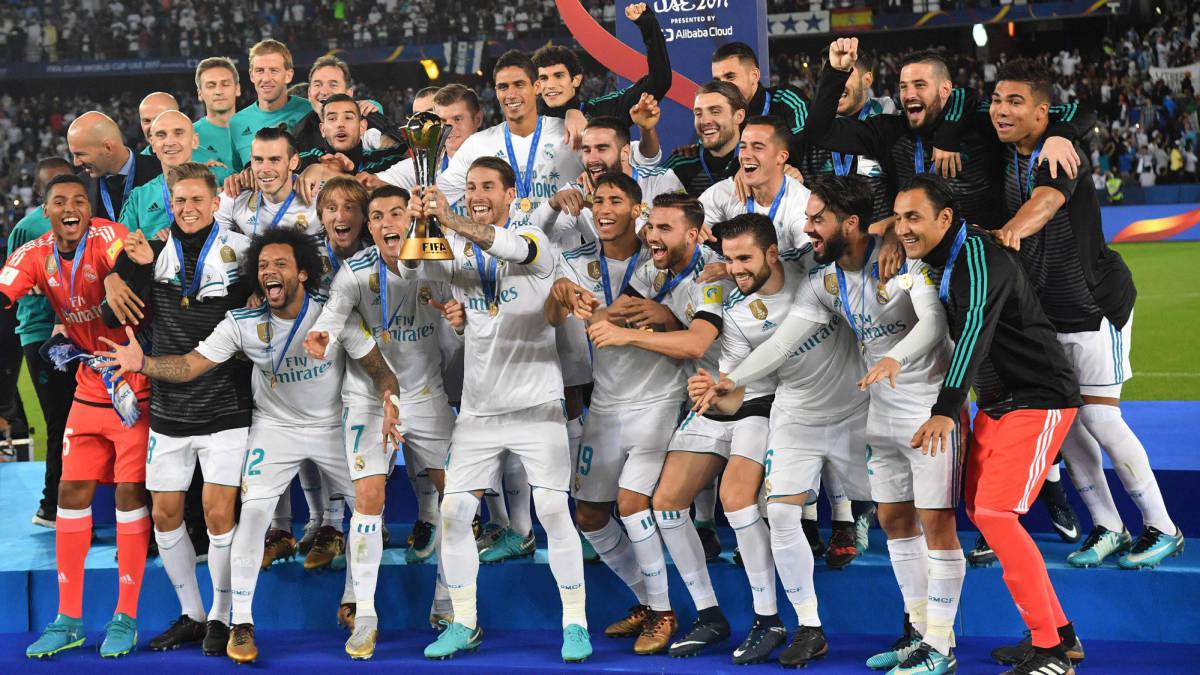 Real Madrid's celebrations after winning the Club World Cup - AS.com