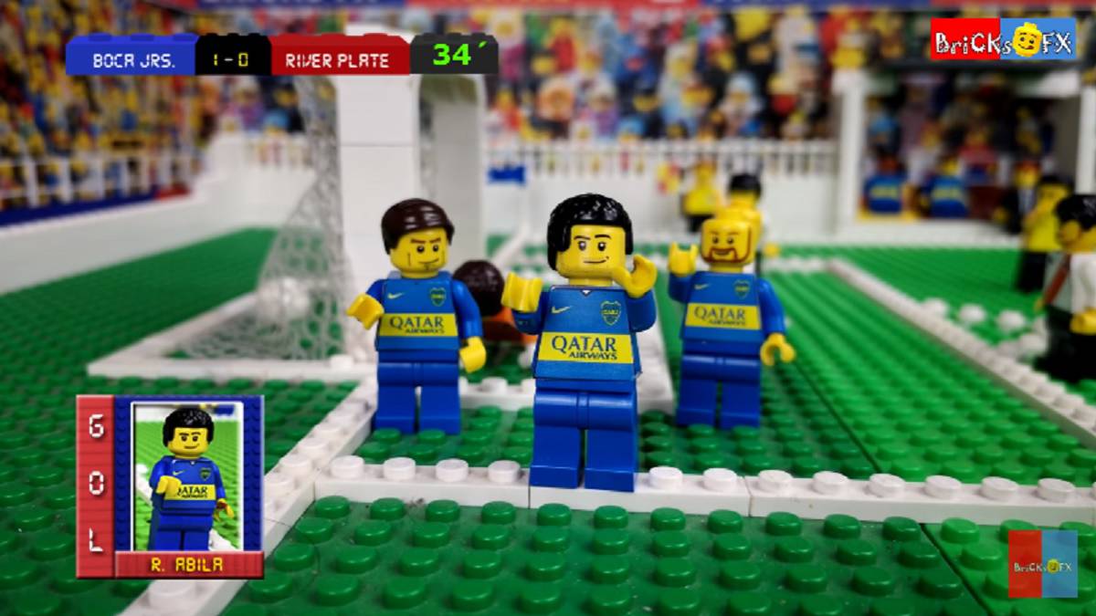 Relive Boca Junior 2 River Plate With Lego Film As Relive Boca Junior 2 River Plate With Lego Film