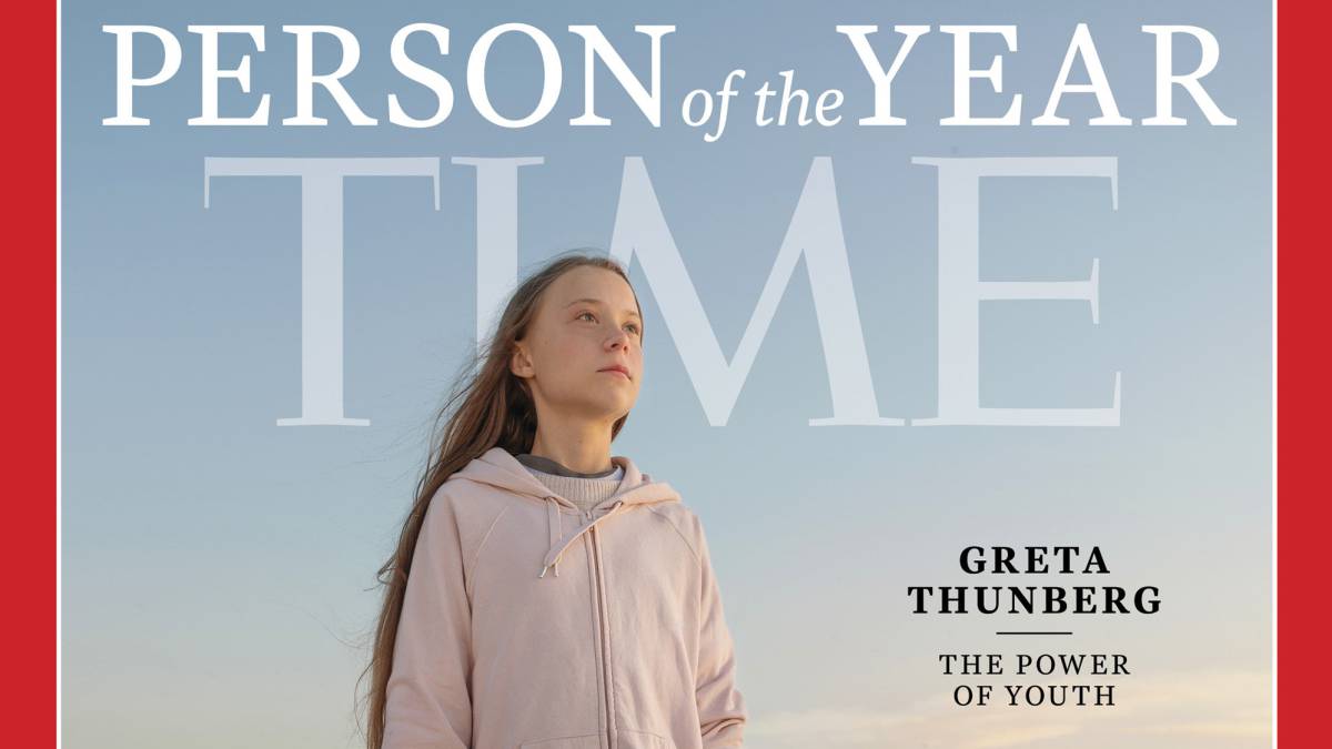 La revista Time nombra a Greta Thunberg 'Persona del Año': la más joven de la historia