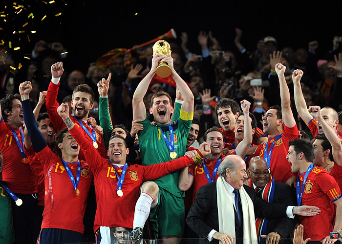 La Selección española de fútbol, premio Príncipe de 2010 los Deportes - AS.com