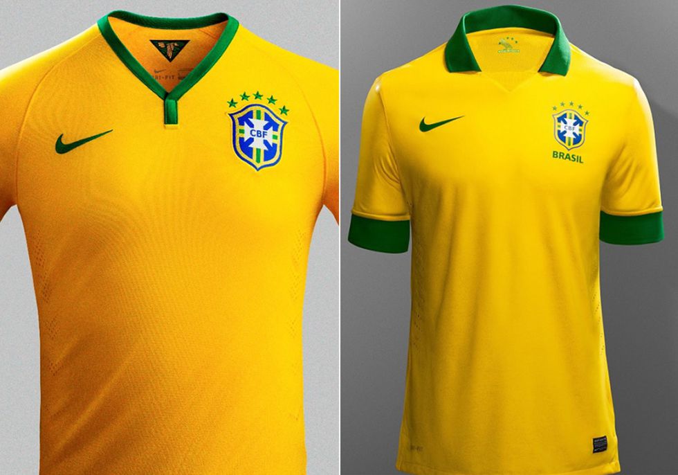 Último Suyo Recuento La camiseta de Brasil incumple los estatutos de la federación - AS.com