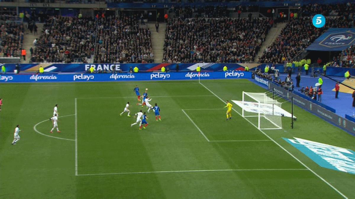 France - Spain  VAR: Griezmann goal disallowed, Deulofeu 