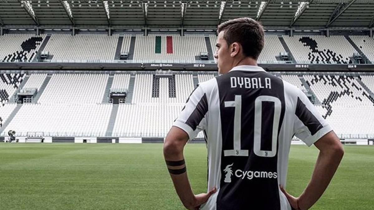  Dybala  ilusionado con vestir el dorsal 10  en la Juventus 