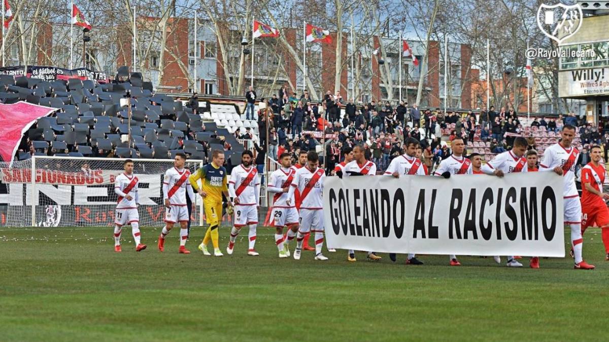 Rayo Vallecano fined €30,000 for anti-racist tifo - AS.com