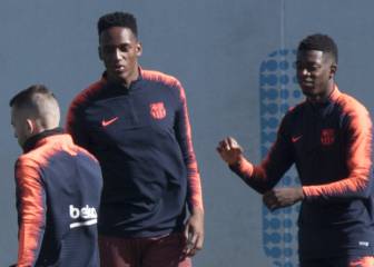 Dembélé, en el once de la Supercopa de Catalunya