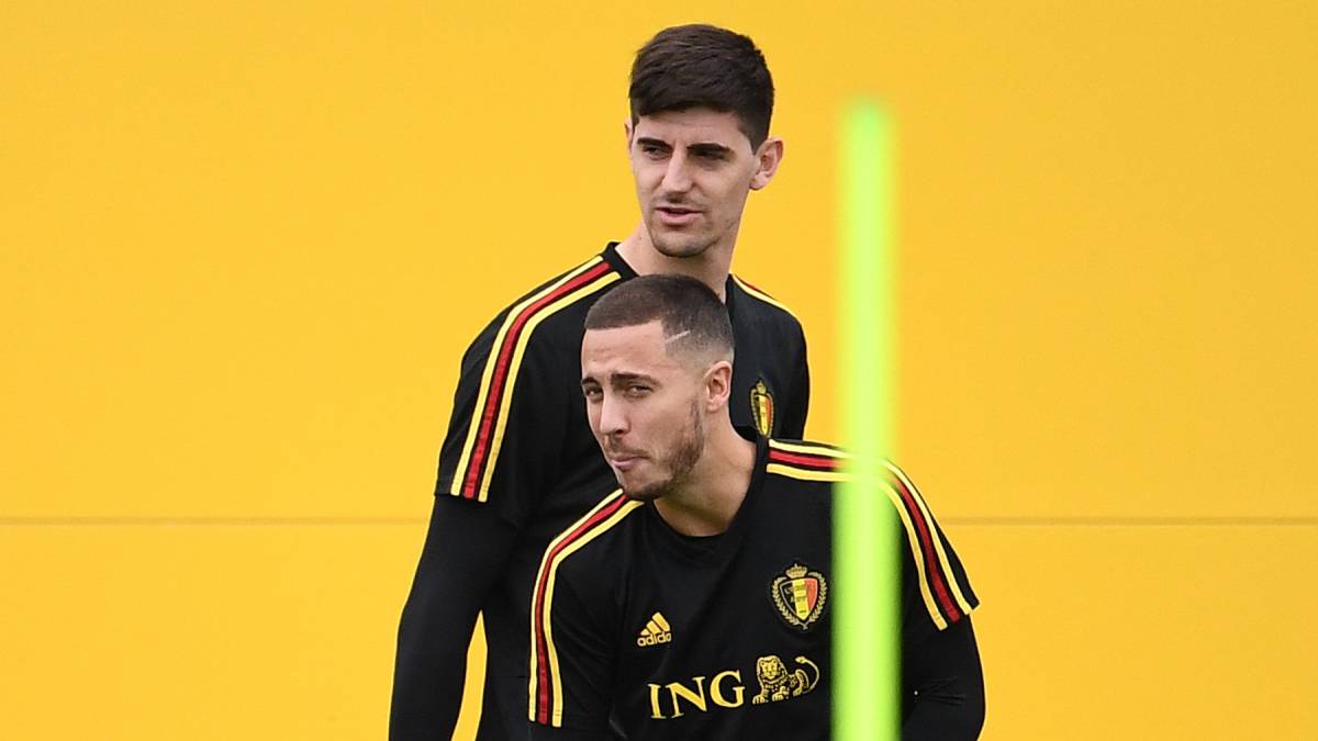Image result for Hazard and Courtois