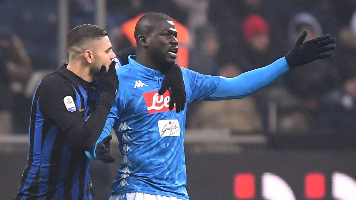 Koulibaly, ante el Inter.