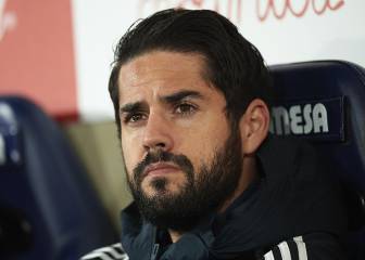 Sigue el calvario de Isco: no cuenta para Solari en la Liga