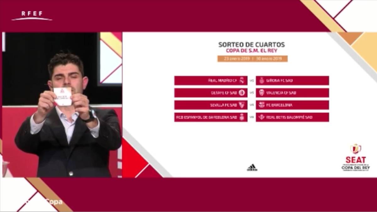 Real Madrid-Girona y Sevilla-Barça en cuartos de Copa del Rey - AS ... Real Madrid-Girona y Sevilla-Barça en cuartos de Copa del Rey - AS ...