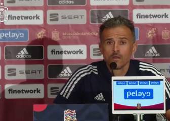 El lío con la traducción interminable al ucraniano de Luis Enrique: "Te voy a ayudar"