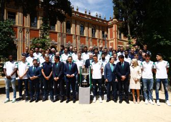 El Betis ofrece la Copa del Rey a Andalucía: "Es un orgullo"
