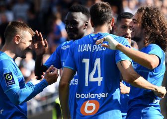 Marseille redeems itself in Lorient and continues second