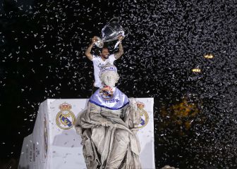 The Champions League champion Real Madrid party in pictures