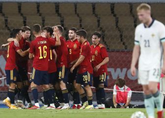 Northern Ireland U21 0 - 6 Spain U21: summary, goals and match result