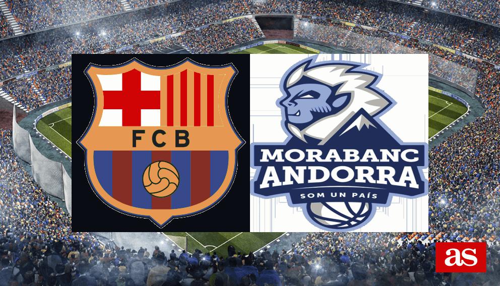 Barça vs Morabanc Andorra estadísticas y datos en directo ACB 2024/2025