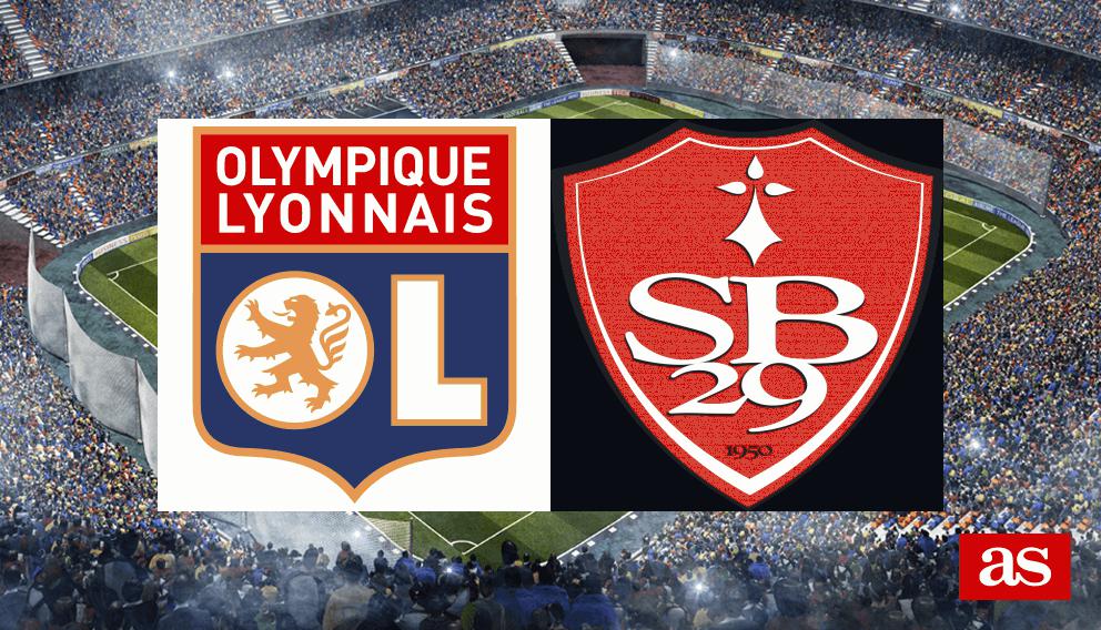 Lyon 4-3 Brest: Results, Summary And Goals