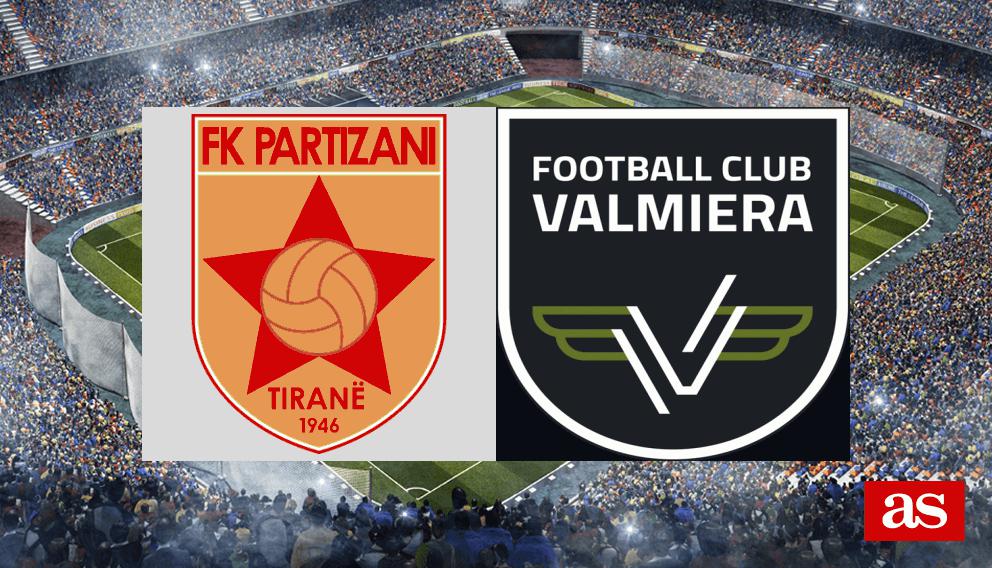 FK Partizani vs Valmiera: live info and stats | Conference League ...