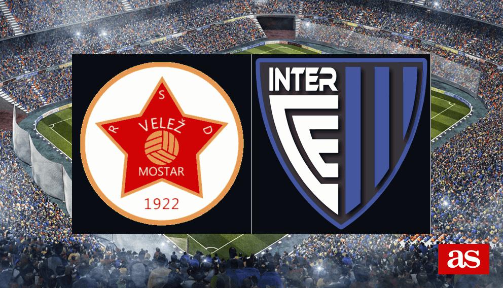 Velez Mostar vs Inter Club D'Escaldes: live info and stats | Conference ...