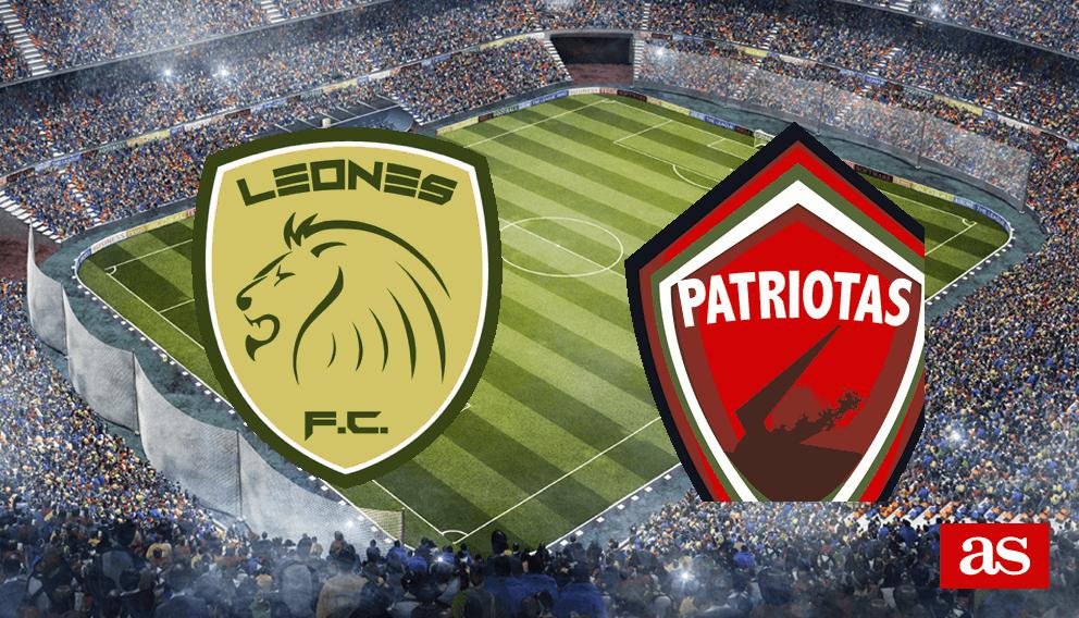 Leones FC 1-1 Patriotas: resultado, resumen y goles