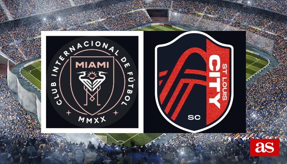 Inter Miami CF vs St. Louis City SC estadísticas y