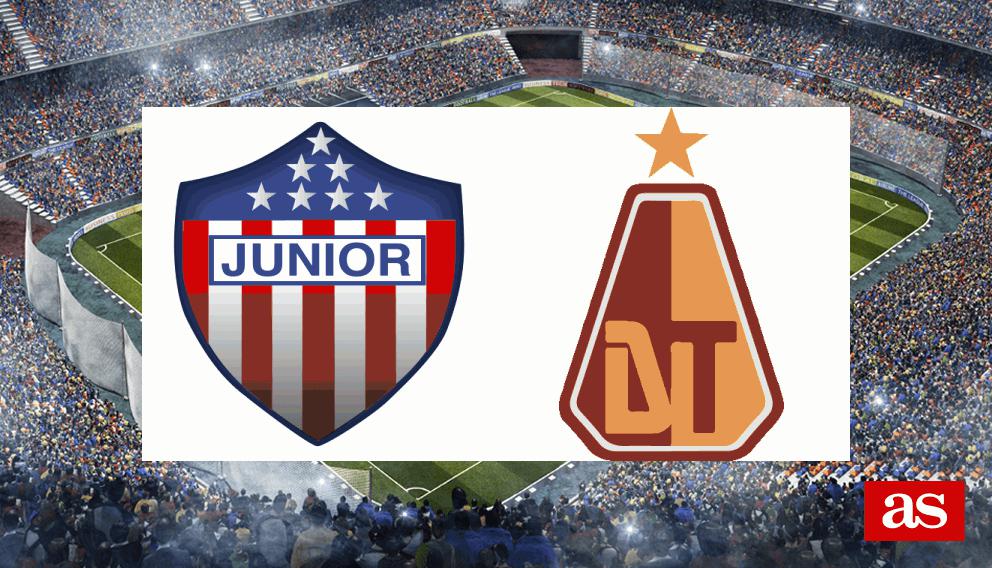 Junior vs Tolima estadísticas previas y datos en directo Liga