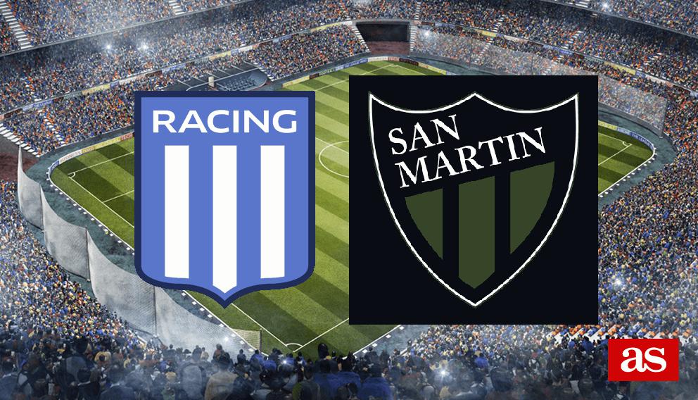 Estadísticas De Racing Contra San Martin De San Juan
