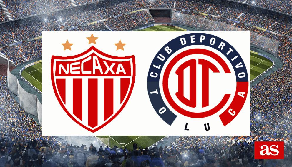 Necaxa vs Toluca estadísticas y datos en directo Liga MX Clausura 2024