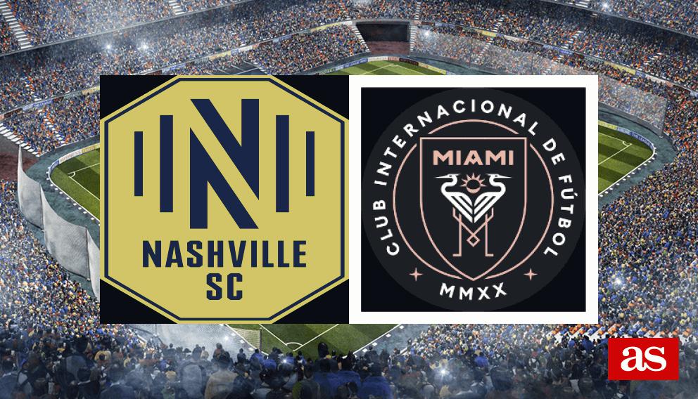 Resumen y resultado del Inter Miami de Messi vs Nashville SC