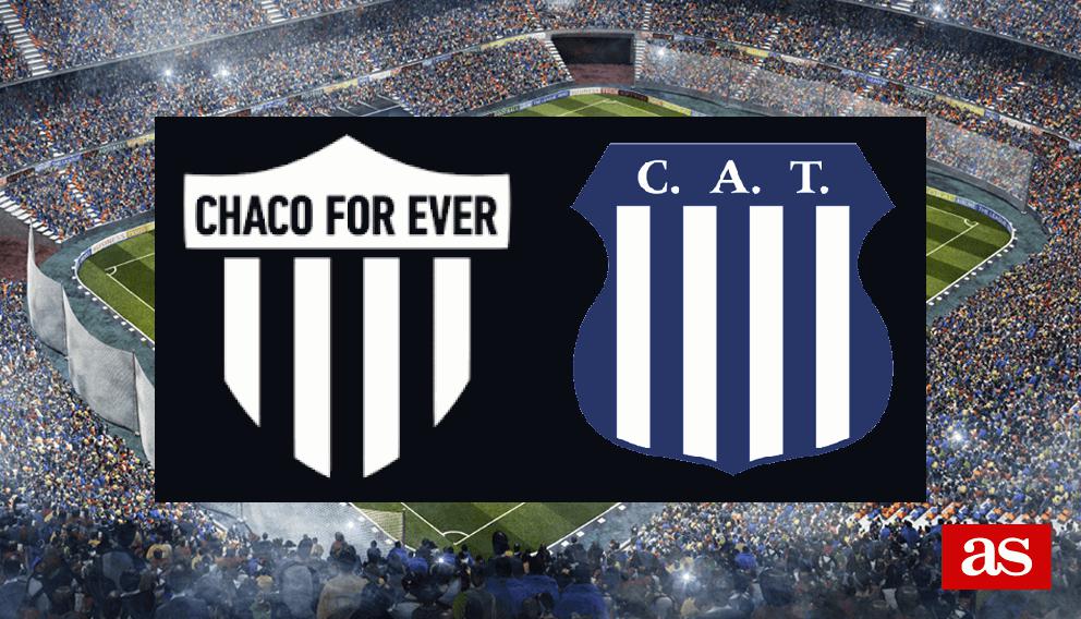 Chaco For Ever vs Talleres estad sticas previas y datos en