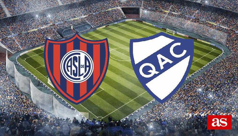 San Lorenzo de Almagro vs Quilmes Atlético Club: estadísticas previas y ...
