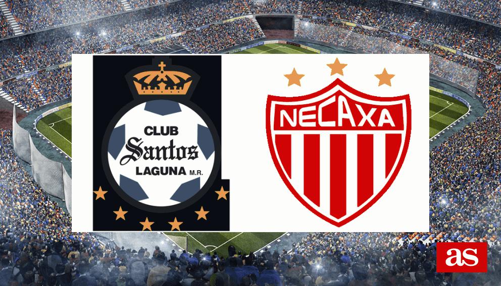 Santos Laguna 31 Necaxa resultado, resumen y goles