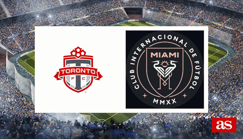 Toronto FC 20 Inter Miami CF results, summary and goals