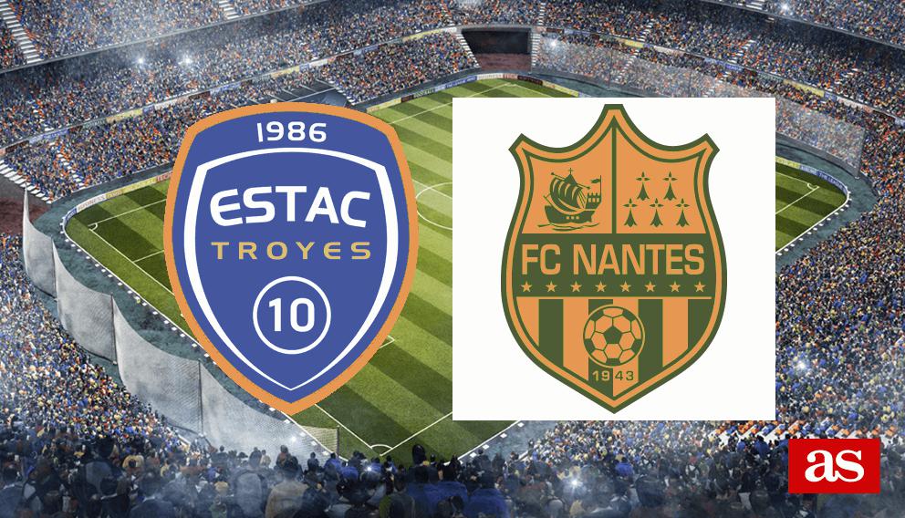 Troyes 0-0 Nantes: results, summary and goals