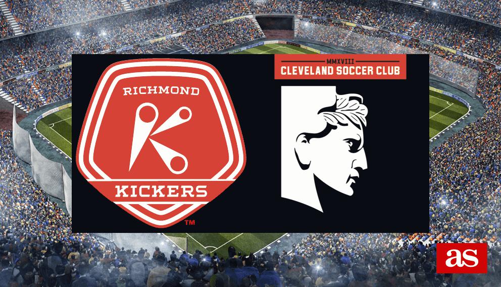 Richmond Kickers 32 Cleveland SC resultado, resumen y goles