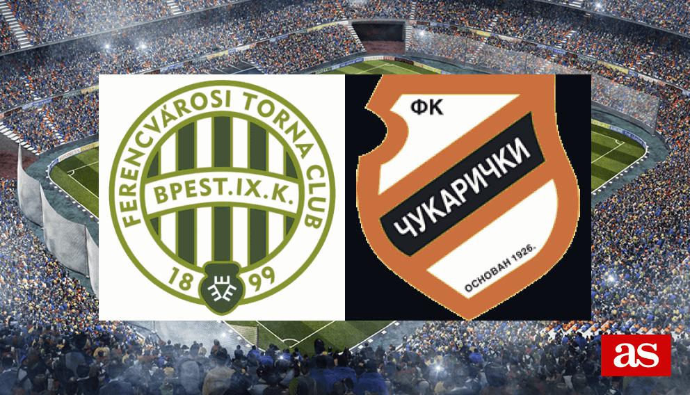 Ferencvaros 3-1 Cukaricki: results, summary and goals