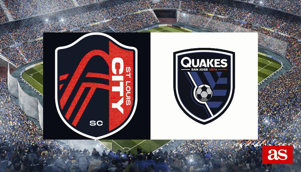 St. Louis City SC vs San José Earthquakes live info and stats MLS