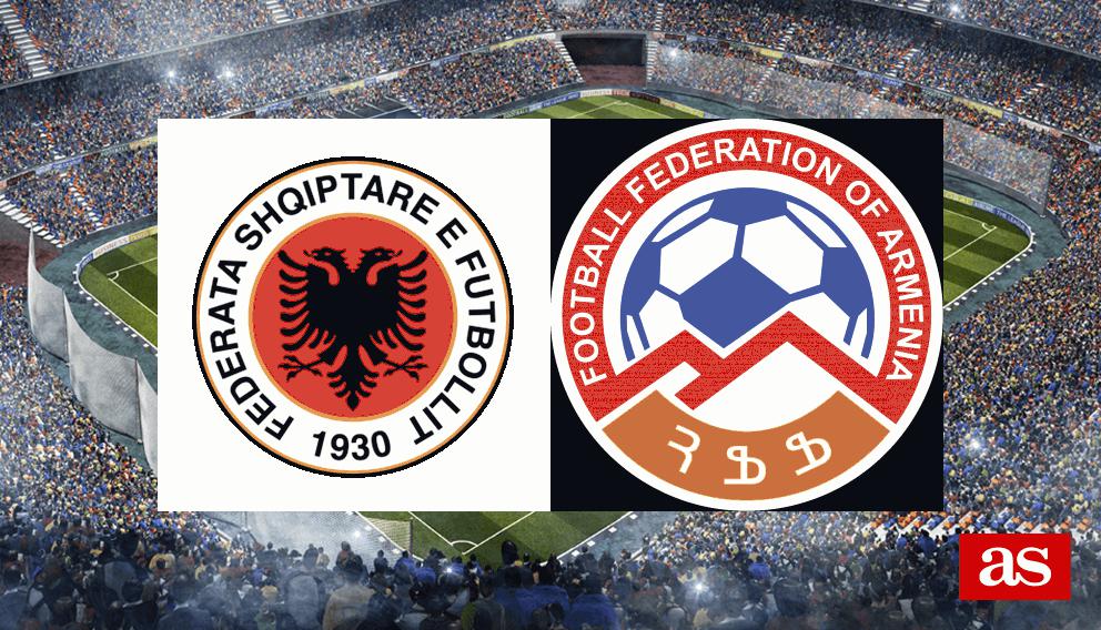 Albania vs Armenia estadísticas y datos en directo Amistosos de
