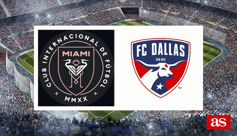 Inter Miami CF 01 FC Dallas resultado, resumen y goles