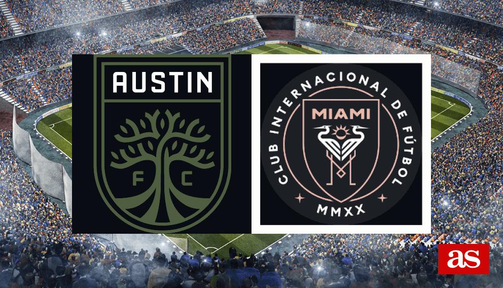 Estadísticas de inter de miami contra austin fc