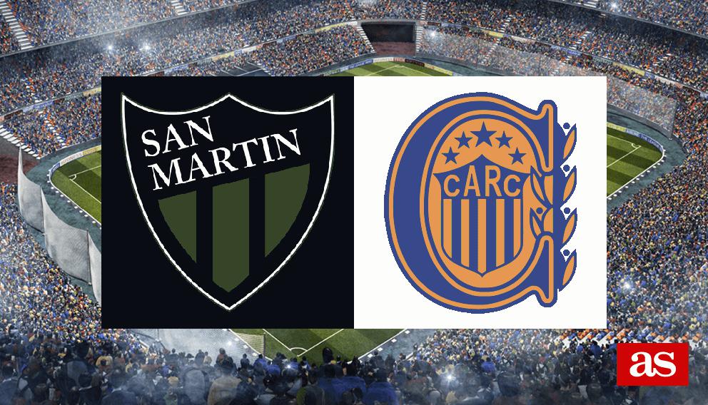 San Martín de San Juan vs Rosario Central: estadísticas y datos en ...