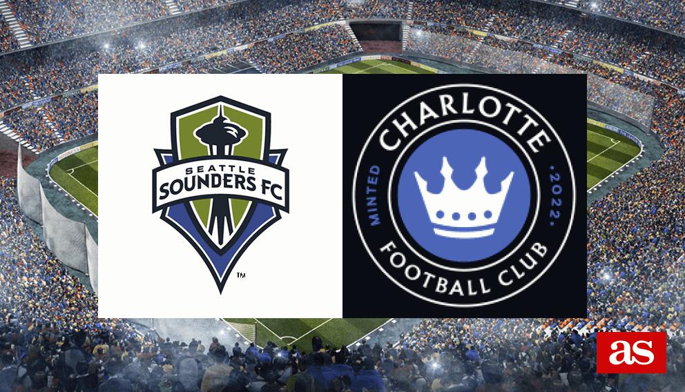 Seattle Sounders 2-1 Charlotte FC: resultado, resumen y goles