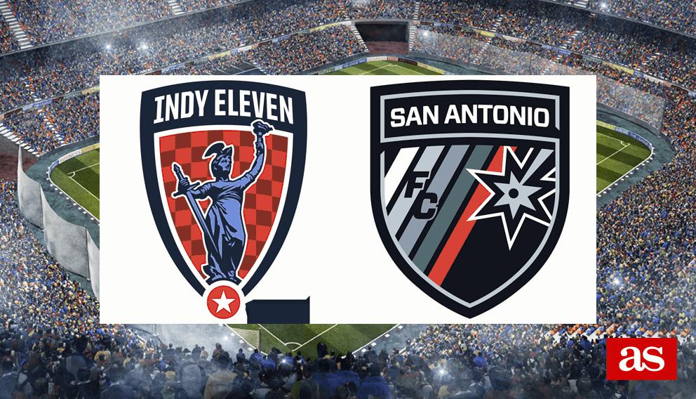 Indy Eleven 20 San Antonio results, summary and goals