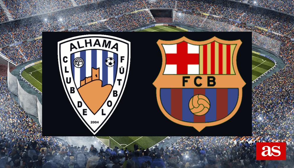 Alineaciones Alhama Femenino vs FC Barcelona Femenino, Finetwork Liga F ...