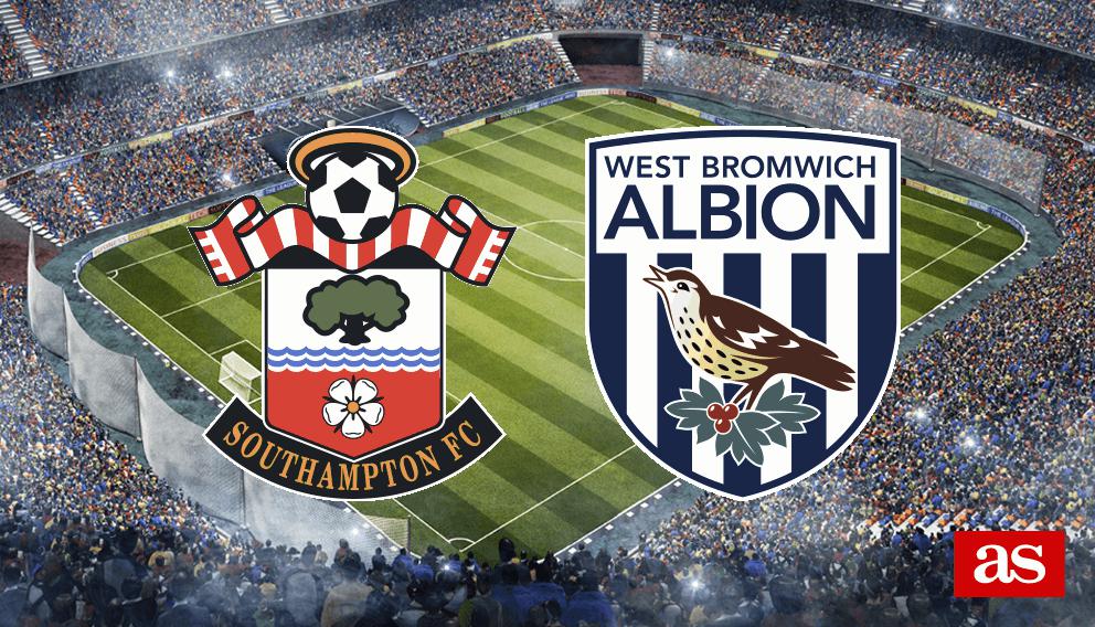 Southampton 2-0 WBA: resultado, resumen y goles