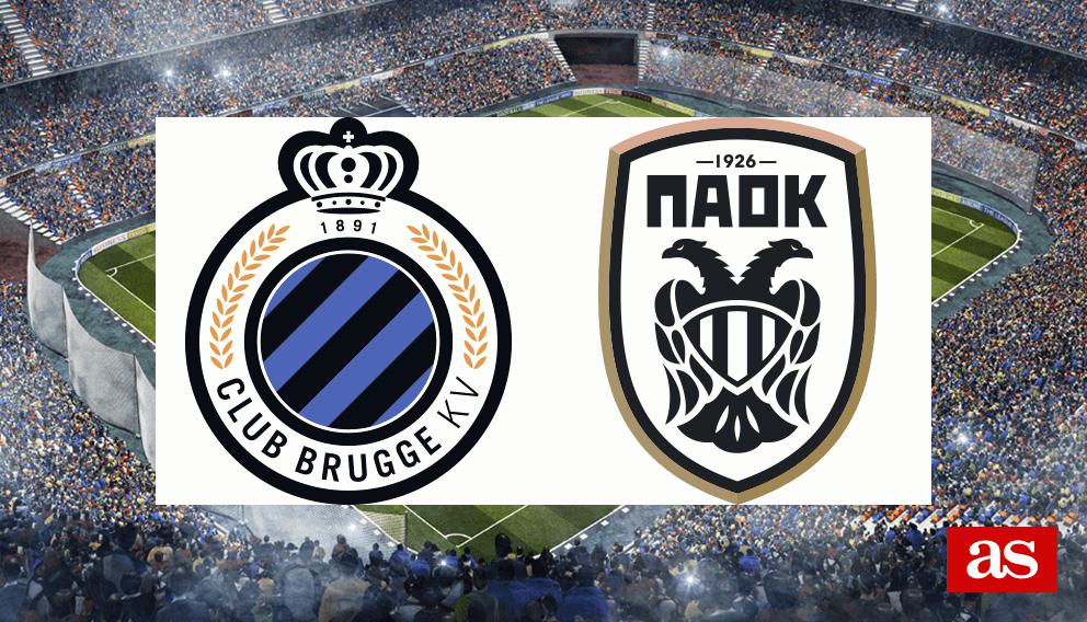 Brujas 1-0 PAOK: results, summary and goals