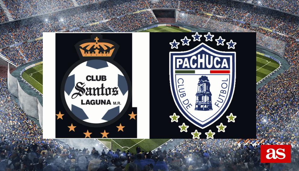 Santos Laguna 1-4 Pachuca: results, summary and goals