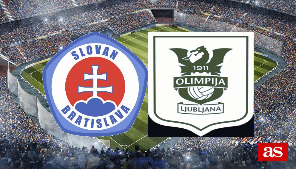 Sl. Bratislava 1-2 Olimpija Ljubljana: Resultado, Resumen Y Goles