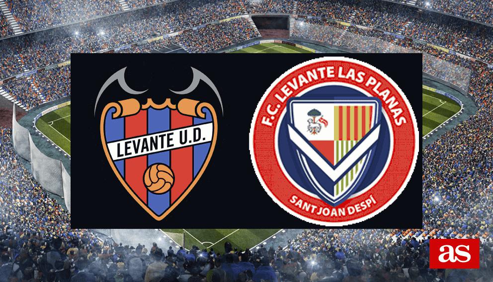 Estadísticas de levante unión deportiva contra levante las planas